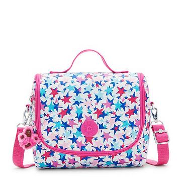 Kipling New Kichirou Printed Lunch Bag Tassen Roze | België 1057UZ